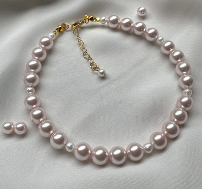 The Penny Shell Pearl - Blush